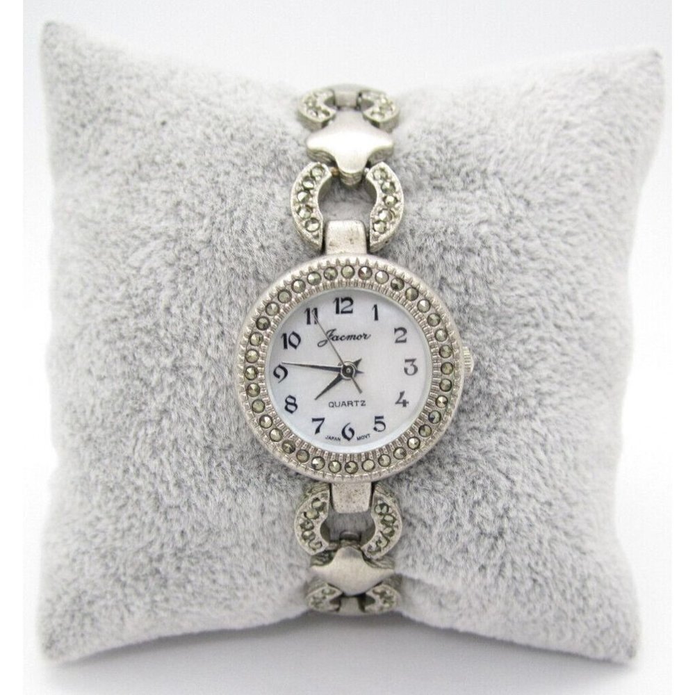 Women's Jacmor Quartz WR Analog 25mm Dial Causal Round Watch (E791)